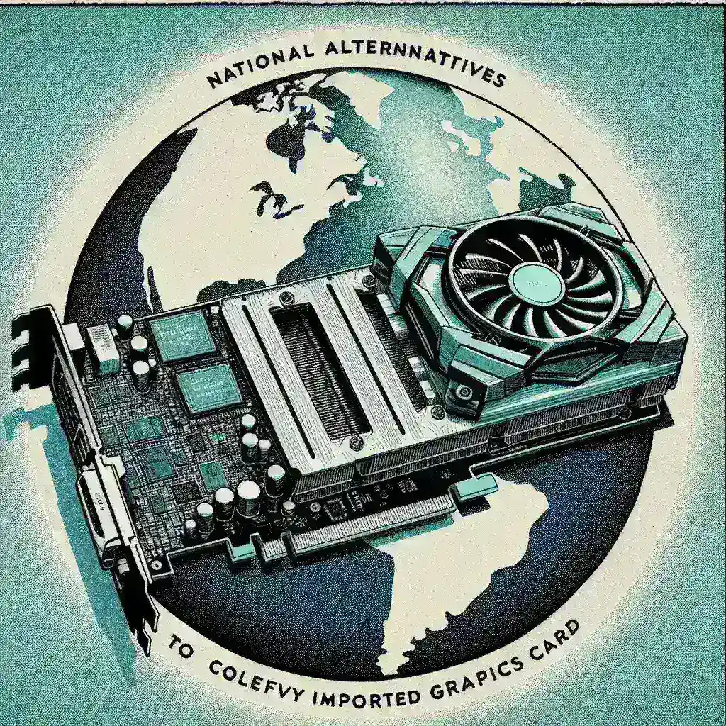 "Alternativas nacionais a placas de vídeo importadas de alto custo para gamers e profissionais de design gráfico, destacando modelos brasileiros de alto desempenho e custo-benefício."